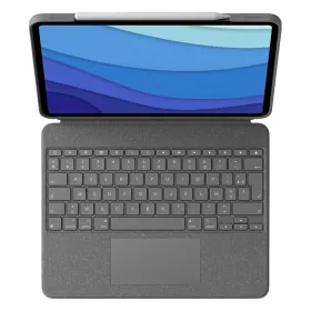 Keyboard Logitech 920-010210 Grey Spanish Qwerty AZERTY