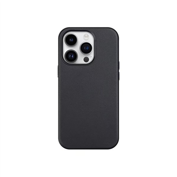 Mag Leather Case Apple iPhone 13 black