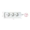 Elektriskā shēma Silver Electronics 9623 Balts