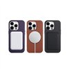 Dėklas Mag Leather Case Apple iPhone 14 Pro Max juodas