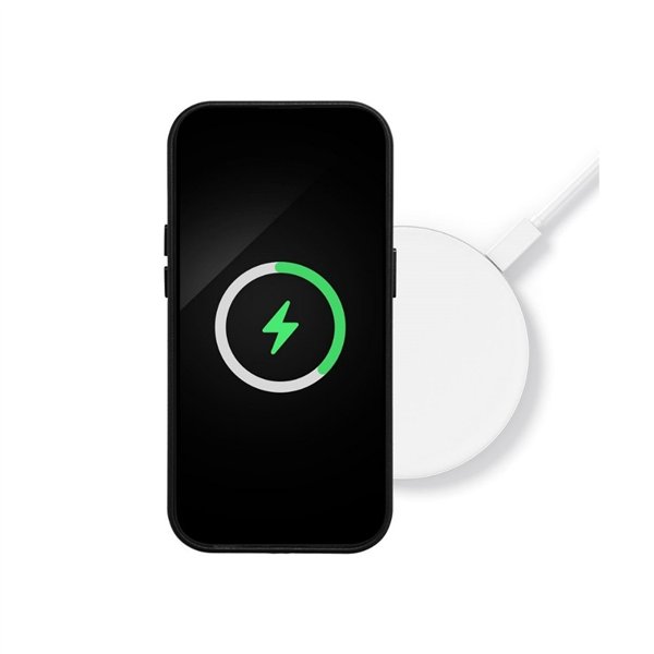 Mag Leather Case Apple iPhone 16 blue