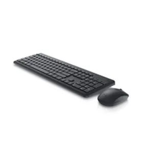 Klaviatūra ir pelė Dell KM3322W-R-SPN Juoda Ispaniška Qwerty