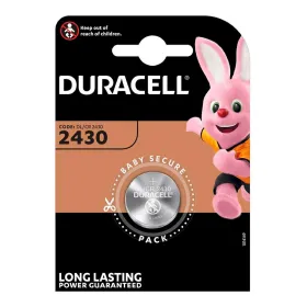 Литиевая батарейка таблеточного типа DURACELL CR2430 3V 3 V
