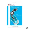 Mouse Verbatim GO MINI Blue Black 1000 dpi (4 Units)