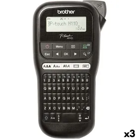 Elektroninen tarrakone Brother PT-H110 Musta (3 osaa)