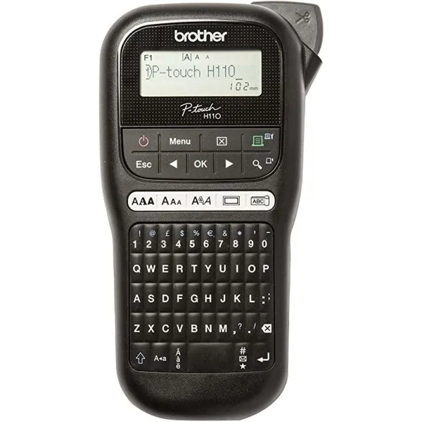 Elektroninen tarrakone Brother PT-H110 Musta (3 osaa)