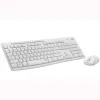 Klaviatūra ir pelė Logitech Balta Ispaniška Qwerty (6 vnt.)