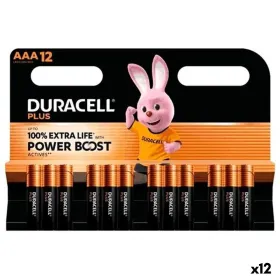 Батарейки DURACELL PLUS POWER BOOST 1,5 V AAA 12 Предметы (12 штук)