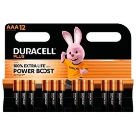 Батарейки DURACELL PLUS POWER BOOST 1,5 V AAA 12 Предметы (12 штук)