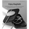 Dėklas Mercury Pure Magsafe Silicon Case Apple iPhone 17 raudonas