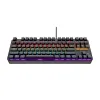 Žaidimų klaviatūra Trust 24407 Juoda Ispaniška Qwerty