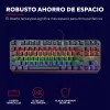 Žaidimų klaviatūra Trust 24407 Juoda Ispaniška Qwerty