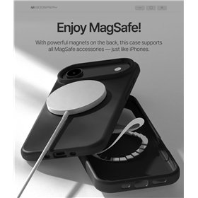 Case Mercury Pure Magsafe Silicon Case Apple iPhone Air black