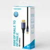 Кабель Displayport Vention HCFLH Чёрный 2 m