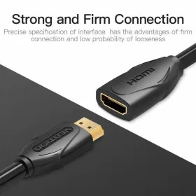 HDMI Kabelis Vention VAA-B06-B300 Melns 3 m