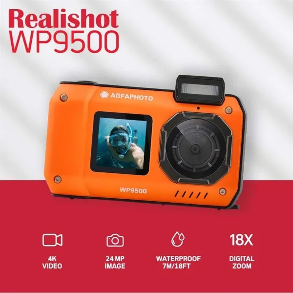 Bērnu digitālā kamera Agfa WP9500OG