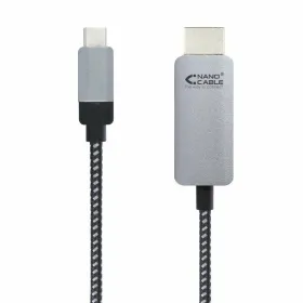 USB-C - HDMI kaapeli NANOCABLE 10.15.5103 Melns 3 m