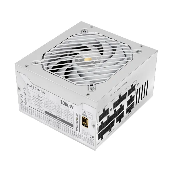 Power supply Mars Gaming MPB1000SIMW 1000 W 80 Plus Gold