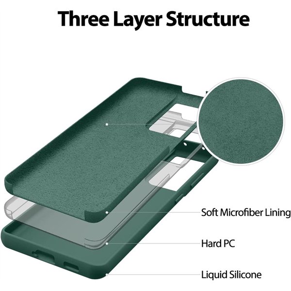 Case Mercury Silicone Case Apple iPhone 14 Plus dark green