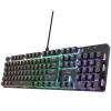 Žaidimų klaviatūra Trust 25682 Juoda Ispaniška Qwerty
