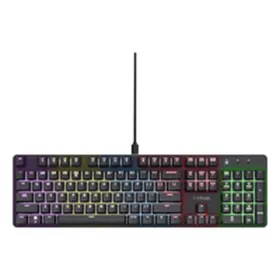 Žaidimų klaviatūra Trust 25682 Juoda Ispaniška Qwerty