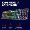 Žaidimų klaviatūra Trust 25682 Juoda Ispaniška Qwerty