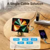 USB-разветвитель Vention TGVHB Серый