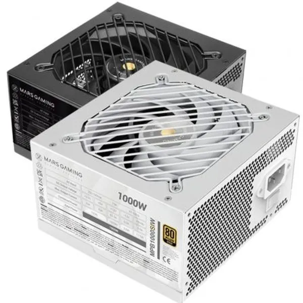 Strāvas padeve Mars Gaming MPB1000SIW ATX 1000 W 80 Plus Gold