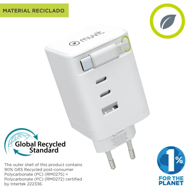 Wall Charger Muvit MCACC0050 100 W