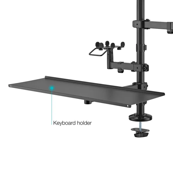 Lauatugi Ekraanile TooQ TQPM0003 17" 32" 13" (2 Ühikut)