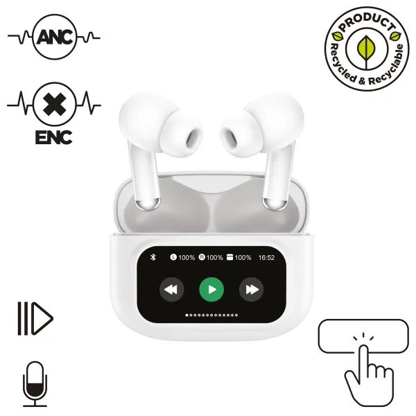 Headphones Muvit MCTWS0007 White