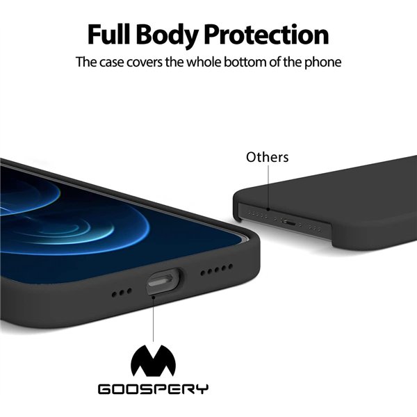 Case Mercury Silicone Case Samsung G973 S10 black
