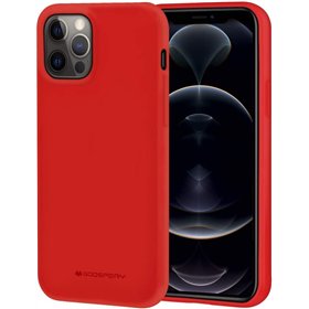 Case Mercury Soft Jelly Case Apple iPhone 12/12 Pro red
