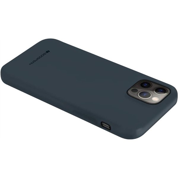 Dėklas Mercury Soft Jelly Case Samsung A125 A12 tamsiai mėlynas