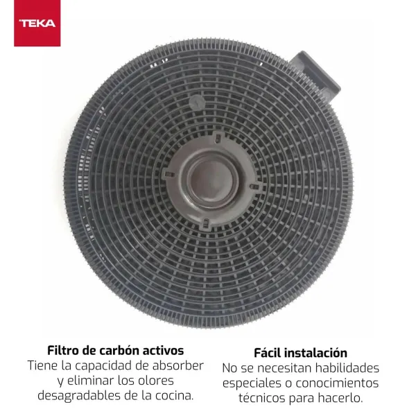 Anglies filtras Teka D4C Anglies pluoštas Plastmasinis