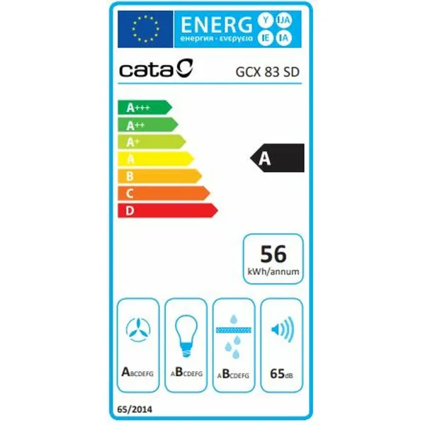 Conventional Hood Cata GCX83SD Grey