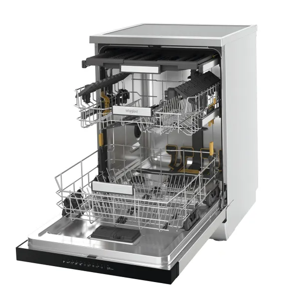 Dishwasher Whirlpool Corporation W7F HP43 X Steel 60 cm