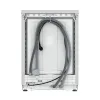 Dishwasher Whirlpool Corporation W7F HP43 X Steel 60 cm