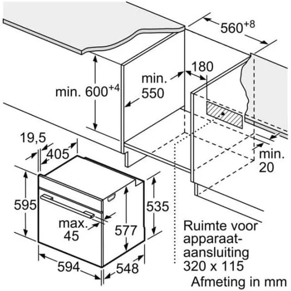 Uuni Siemens HB734G1B1 3600 W 71 L