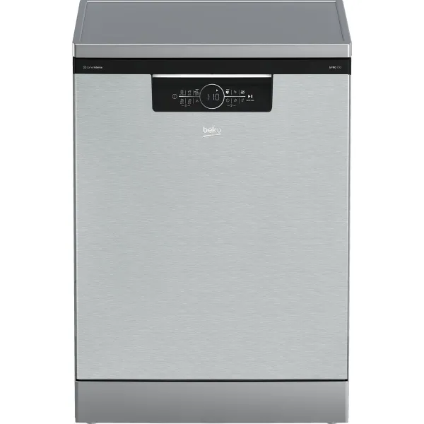 Dishwasher BEKO BDFN36560XC Black Silver 60 cm