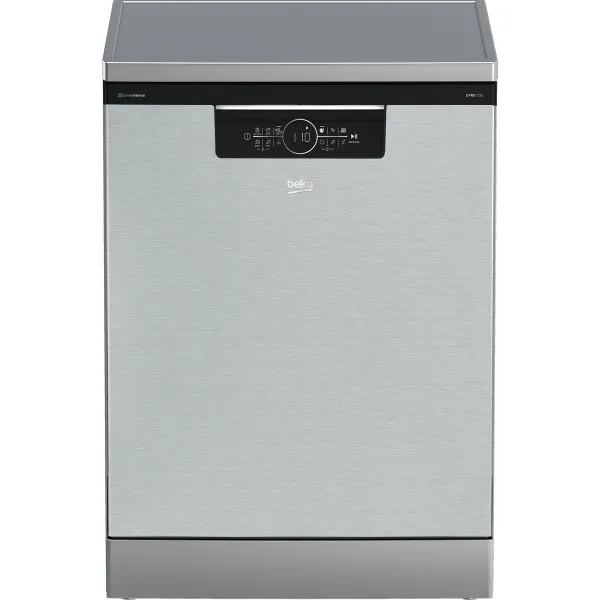 Dishwasher BEKO BDFN36560XC Black Silver 60 cm
