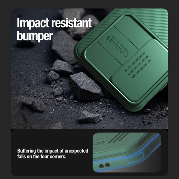 Case Nillkin CamShield Pro Samsung S921 S24 green