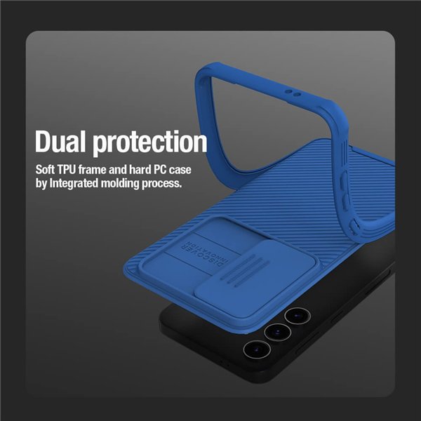 Case Nillkin CamShield Pro Samsung S926 S24 Plus blue