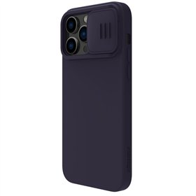Case Nillkin CamShield Silky Magnetic Silicone Apple iPhone 14 Plus dark purple