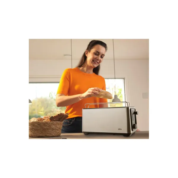 Toaster Braun HT5220BK Black 1400 W