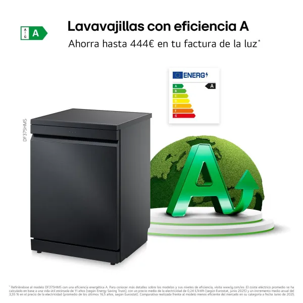Dishwasher LG DF375HMS 60 cm