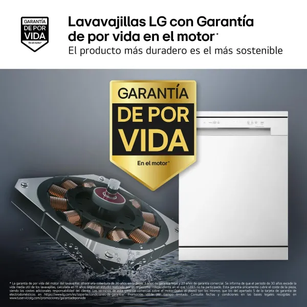Посудомоечная машина LG DF142FW 5P QUADWASH 60 cm Белый