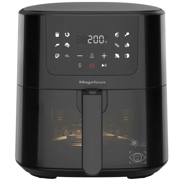 Karstā gaisa fritieris Magefesa Melns 1500 W 5 L