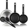 Pan Magefesa Silver Stainless steel Ø 24 cm Ø 20 cm Ø 28 cm 3 Pieces (3 Units)