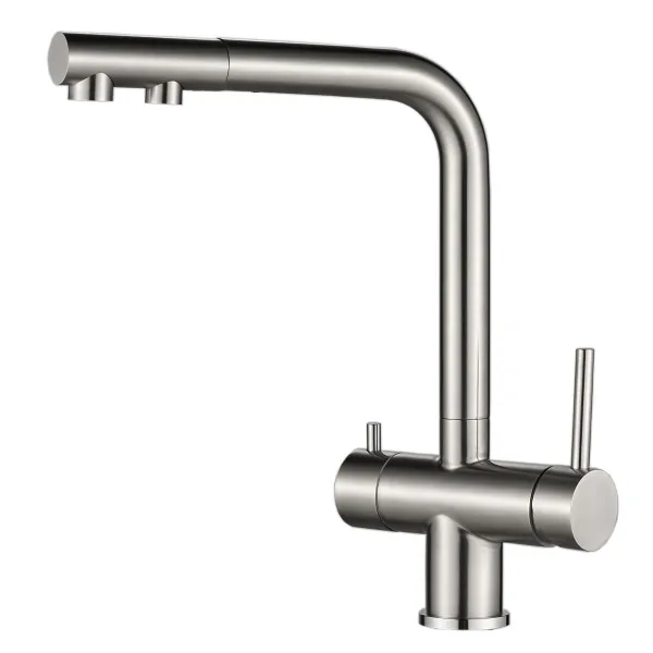 Kitchen Tap Osmofilter RO5105 Melns matēts Nerūsējošais tērauds C-formas